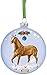 Breyer Artist Signature Glass Ornament