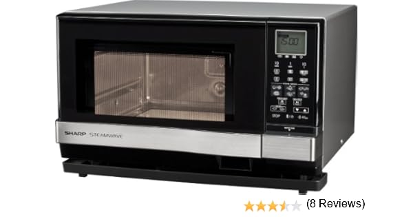 Sharp AX 1110 INW Microondas Combi 27L, 3 en 1, 900W, Vapor 910W ...