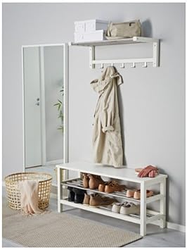 ikea tjusig bench with shoe storage