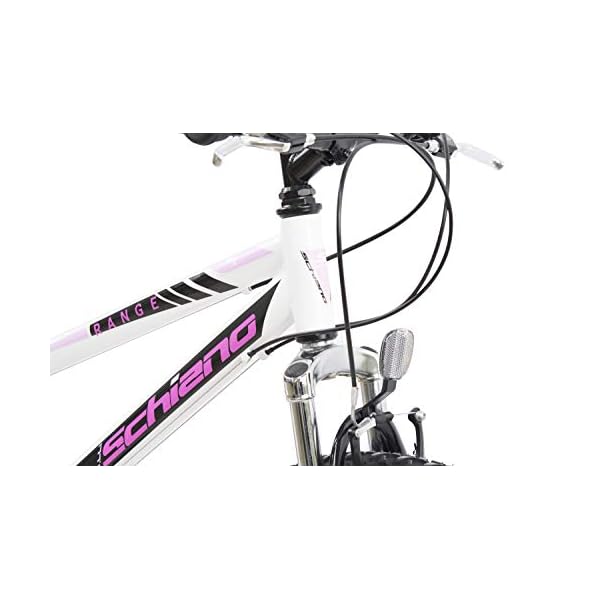 €162.38 F.lli Schiano Range, Bici MTB Women's, Bianco-Rosa, 26'' -  bikewebshop.it