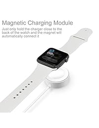 Blandstrs Charger Compatible with Apple Watch,Magnetic Wireless Charging Cable QI Cord for iWatch Series 1 2 3-3.3 ft