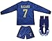 SecenMerch 2019/2020 New Hazard No #7 Real Madrid Away Kids Long Sleeve Soccer Jersey Kit Shorts Socks Set Youth Sizes