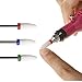 Ceramic Nail Drill Bits Set Pro Coarse Medium Fine Grit Manicure Drill Bitselectric nail file bits(Grit: Fine+Medium+COARSE)