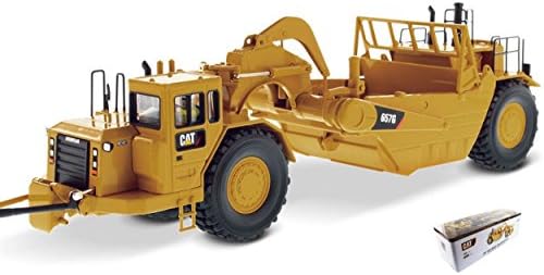 DIECAST MASTER DM85175 CAT 657G WHEEL TRACTOR SCRAPER 1:50 MODELLINO DIE CAST