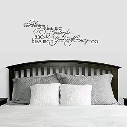 Amazon Com Enid545anne Always Kiss Me Goodnight And Kiss Me