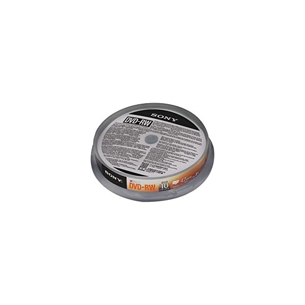 Sony 10DMW47SP DVD-RW Rohlinge (1x-2x Speed, 4,7GB, 120 Min, 10-er Stück Spindel) – Bild 4