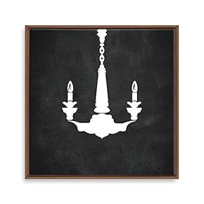 Framed Canvas Wall Art for Living Room, Bedroom Droplight Theme Canvas Prints for Home Decoration Ready to Hang - 16x16 inches