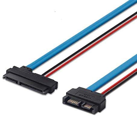 SATA CONVERTER CONNECTOR EXTENDER CABLES (SATA F-M Slimline 30cm)