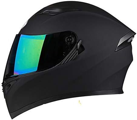 大人のオートバイのヘルメット 統合されたモトクロス機関車のフルフェイスヘルメット 公道で使用でき オールシーズンに適しています 高額売筋 D 57 58cm M