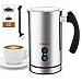 CHULUX Electric Milk Frother,Warmer and Heater 3-in-1 with Whisks,Soft Foam for Coffee,Cappuccino,Latte and Hot Chocolote,Auto Shut-Off and Strix Temperature Control