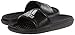 adidas Performance Voloomix XJ Slide Sandal,Black/Silver/Black,3 M US Little Kid