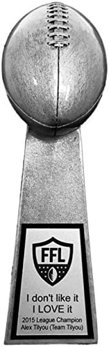 Premier Awards Fantasy Football Trophy - 9" Lombardi Replica Trophy - Click to Customize!