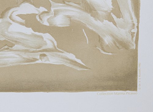 Femme a la Robe, Blanche Couronee de Fleurs