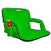 Driftsun Extra Wide Deluxe Stadium Seat Reclining Bleacher Chair Folding Back/Sport Chair Reclines Perfect Bleachers, Lawns Backyards (Expanded Width)