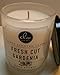 DW Home Variety Bundle of 3 Richly Scented Candles in Peony Petals,Fresh Cut Gardenia, and Hyacinth Bloom Scents. 4 oz Each Candle
