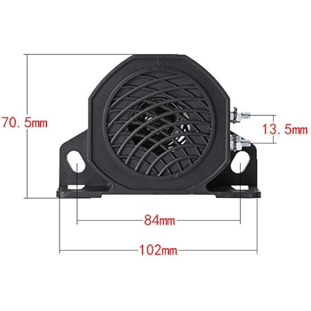 INEBIZ Universal Car Truck Backup Reverse Beeper Warning Alarm Vehicle