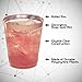 Rose Gold Plastic Cups | 8 oz. 50 Pack | Hard Clear Plastic Cups | Disposable Party Cups | Fancy Wedding Tumblers | Nice Rose Gold Rim Plastic Cups | Elegant Decoration Cups | Plastic Tumblers Bulk