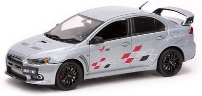 San Star Bitesu Bitesu 1/43 Mitsubishi Lancer Evolution Ⅹ Rally Art/Silver