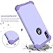 BENTOBEN iPhone Xs Max Case, Heavy Duty Rugged Shockproof 3 in 1 Hybrid Hard PC Soft Silicone Bumper Protective Phone Case for iPhone Xs Max (6.5 Inch), Purple
