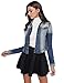 MBE Women's Long Sleeve Classic Stretchy Denim Jacket