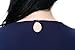 Chicwe Women's Lined Plus Size Lace Top Blouse 3/4 Sleeves M-4XL