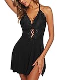 Ababoon Womens Lingerie Sexy Nightgowns Soft