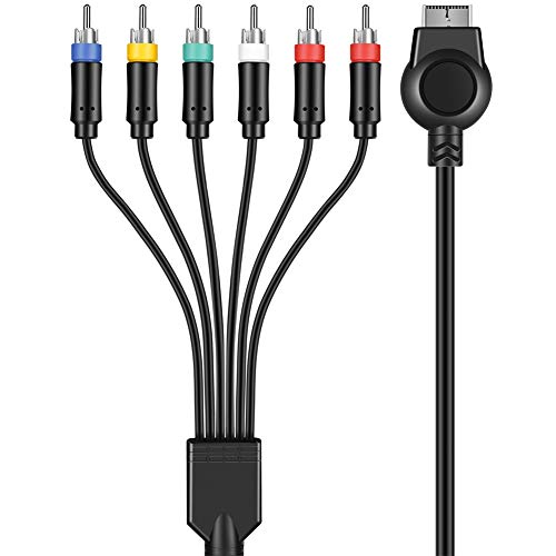 URWOOW PS3 Component AV Cable 6 Feet 6 Wire Premium High Resolution