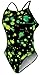 Nike Swim TFSS0001 Womens Splatter Cut-Out Tank, Green-20