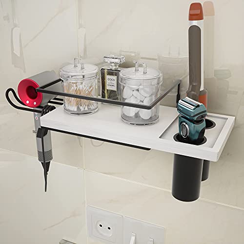 ZGO Floating Shelves for Wall Set of 3, Wall Mounted Storage Shelves