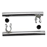 GOOFIT Clamp Forks Handle Bars Handlebars Pipe Assy Parts for 2-stroke 47cc 49cc Mini Moto Pocket Bike