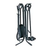 Uniflame, F-1126, 5pc Black Rustic Mini Fireset