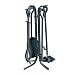 Uniflame, F-1126, 5pc Black Rustic Mini Fireset primary