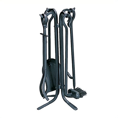 Uniflame, F-1126, 5pc Black Rustic Mini Fireset