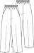 Boys' Pull-On Pant-KAK, 16 Husky