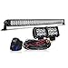 50 inch LED Light Bar TURBOSII 288W Flood Spot Combo Off Road Lights Led Work Light Bar + 4