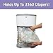 Dekor Plus Refill Bags by Mini Things | 4 Pack - Fits Dekor Plus Diaper Pails - Diaper Dekor Plus Refills Holds up to 2360 Diapers - Includes 4 Bamboo Charcoal Deodorizers for Odor Elimination