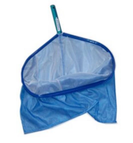 Pro Swimming Pool Skimmer Leaf Rake Net 18" Deep Double Fine Mesh Sand Silt Bag