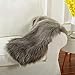 Reafort High Pile Super Soft Faux Sheepskin Faux Fur Rug, Chair Cover, Sofa Cover 20inx36in (20
