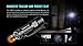 Olight S10R III 600 Lumens Rechargeable Variable Output Side Switch LED Flashlight with Olight RCR123A Battery(S10R III)