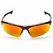 Shieldo Polarized Sports Sunglasses For Men And Women Shooting Running Cycling Fishing, Mirrored Integrated Polarized Lens Unbreakable Frame SDH003