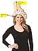 Rasta Imposta Vanilla Ice Cream Cone Hat Unisex Adult One Size Novelty Costume
