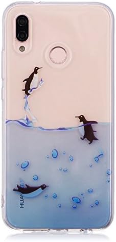 YYhin Phone Cover for Huawei P20 Lite/NOVA 3E(5.84") Case,Ultra-thin transparent UV Digital painting TPU Gel Cover #XIN02