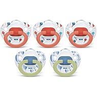 NUK Orthodontic Pacifiers,Â 6-18 Months, 5-Pack