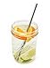 U-Konserve - Stainless Steel Mini Straws, Environment Friendly Alternative to Plastic Straws, Durable Stainless Steel (Set of 4)