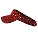 Glitter Visor-Red