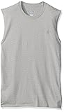 Champion Men's Classic Jersey Muscle T-Shirt, Oxford Gray, 2XL