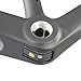 ICAN Full Carbon Cyclocross Frame with Carbon Fork Disc Brake BSA Quick Release Front 100x9mm Rear 135x9mm 53cm