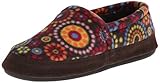 ACORN Women's Moc Slipper ,  Chocolate Dots,  Large/8-9 M US