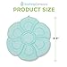 Soothing Company Baby Bath Pillow, Baby Newborn Essential, Baby Bath Cushion, Soft Easy to Dry, Baby Bath Flower for Bathtub or Sink, Baby Bath Sink Perfect for 0-6 Months, Baby Bathtub Mat (Green)