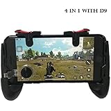 Smart Phone Gaming Controller, Triggers Compatible with PUBG/Fortnite/Red Dead etc. Mobile Games,YYIN Mobile Joystick,Game-pad and Gaming Grip with Ergonomic Design for 4.5-6.5inch Android &amp; iOS